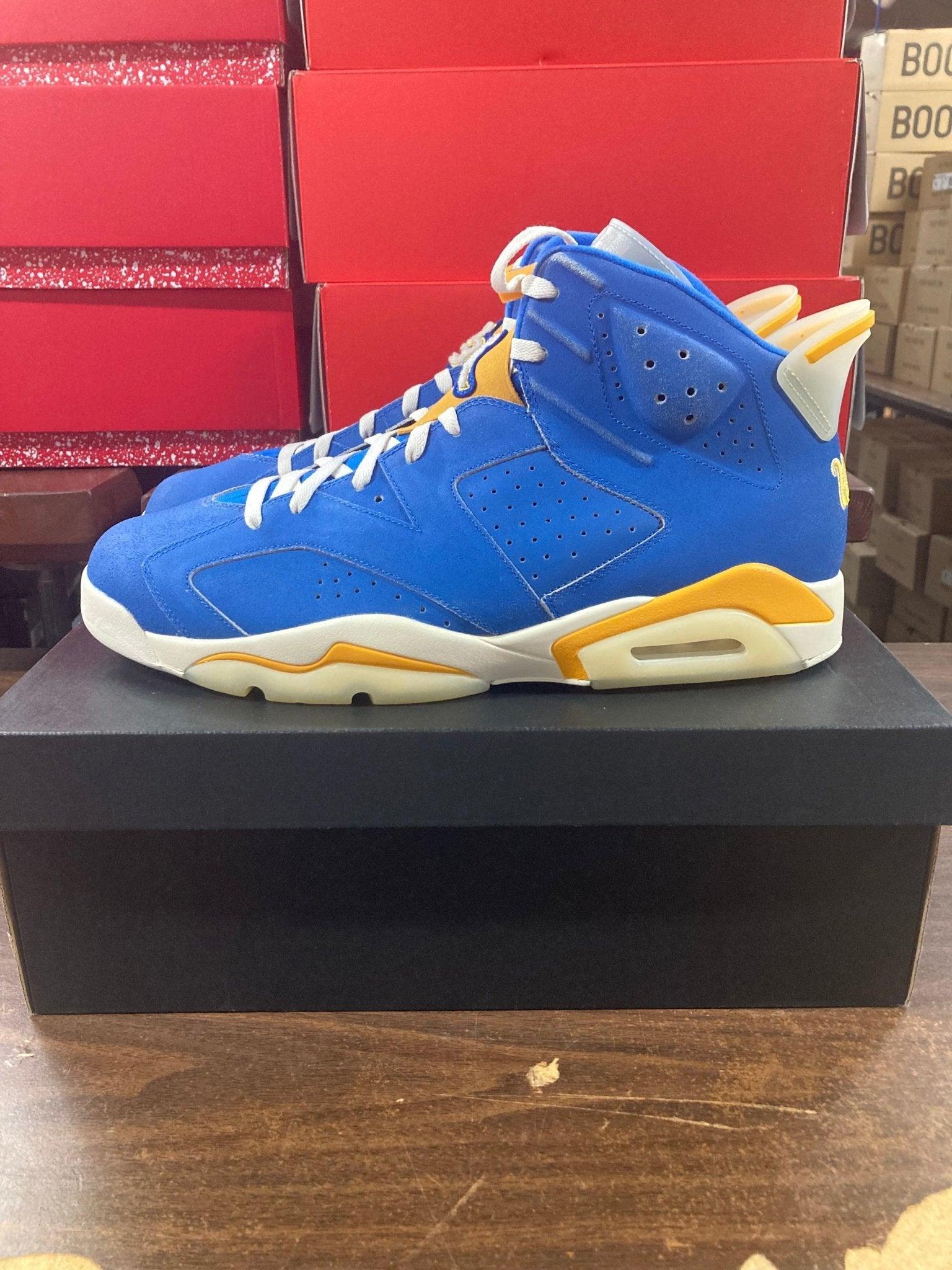 Nike air jordan on sale 6 retro golden harvest