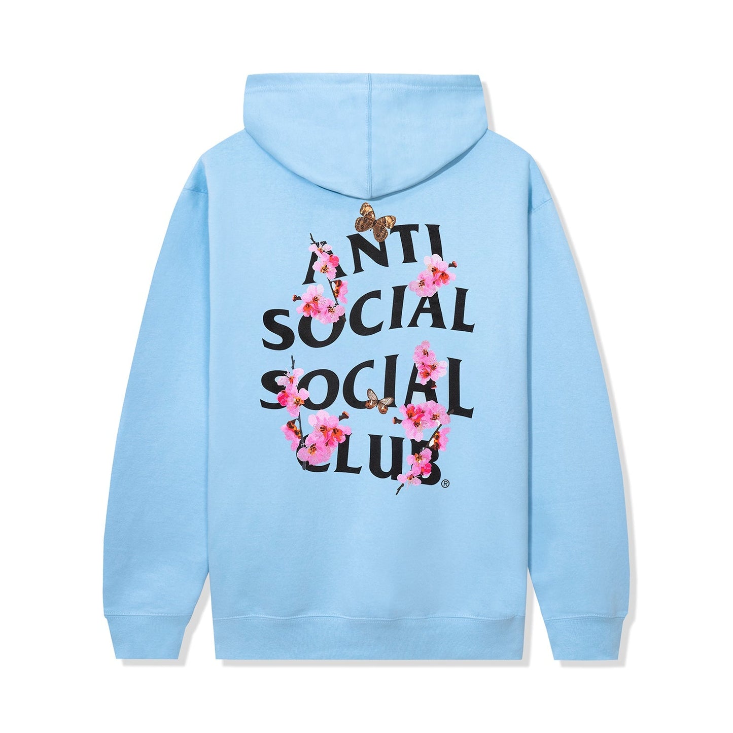 Anti Social Social Club Kkotch Hoodie Blue - Supra Sneakers