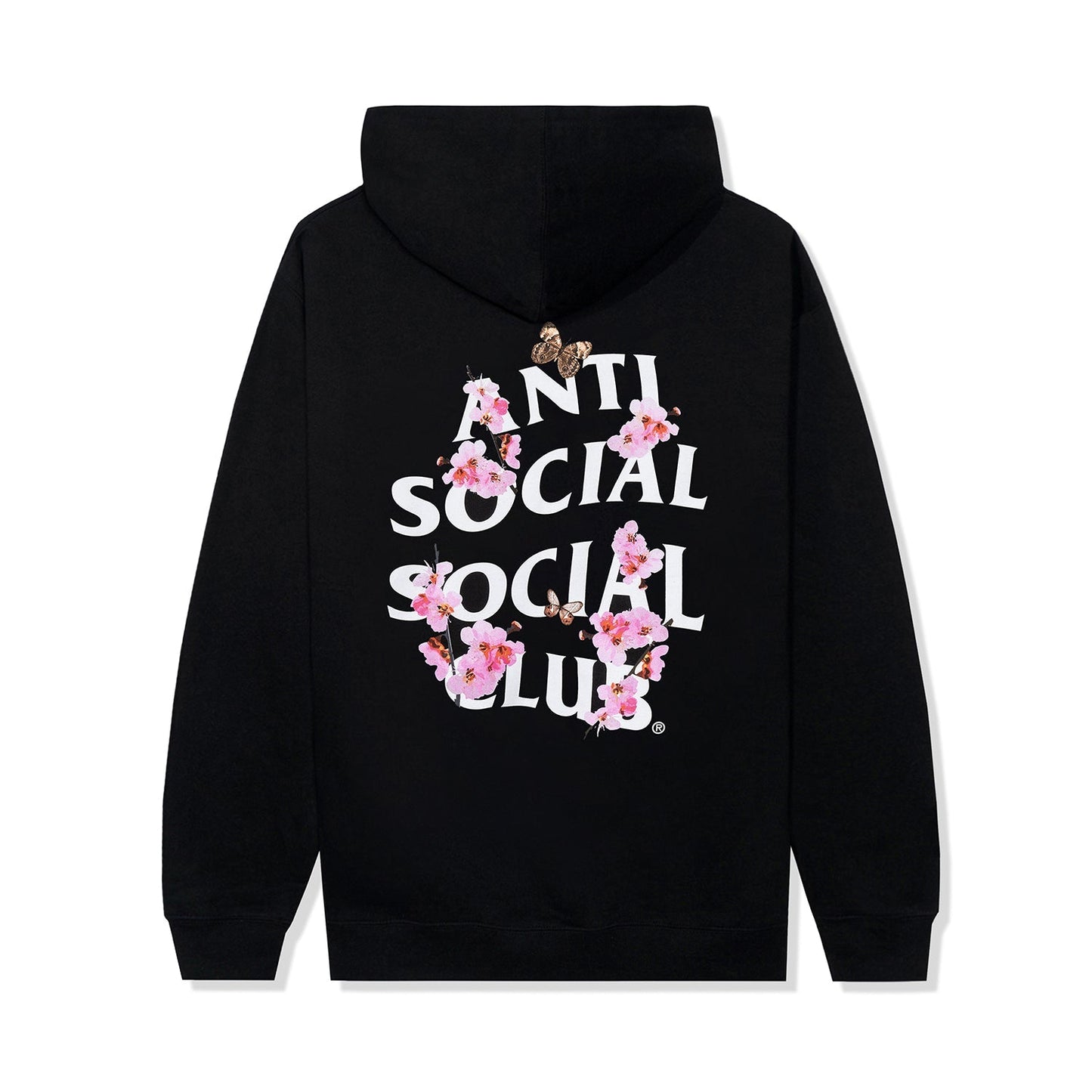 Anti Social Social Club Kkotch Zip-Up Hoodie Black - Supra Sneakers