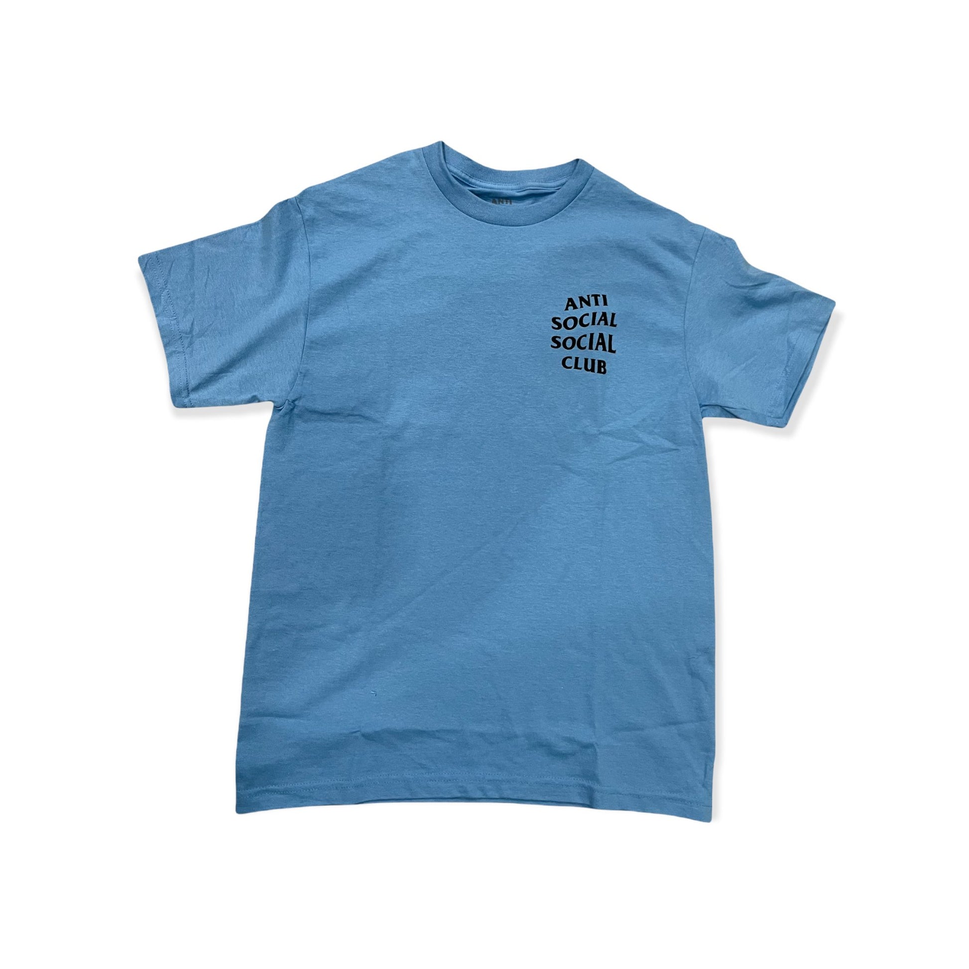 may benefit the most from a cushioned shoe Logo Tee Baby Blue / Black - Sneakersbe Sneakers Sale Online