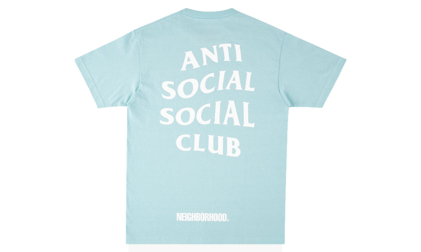 Anti Social Social Club x Neighborhood 911 Tee Teal - Supra Sneakers