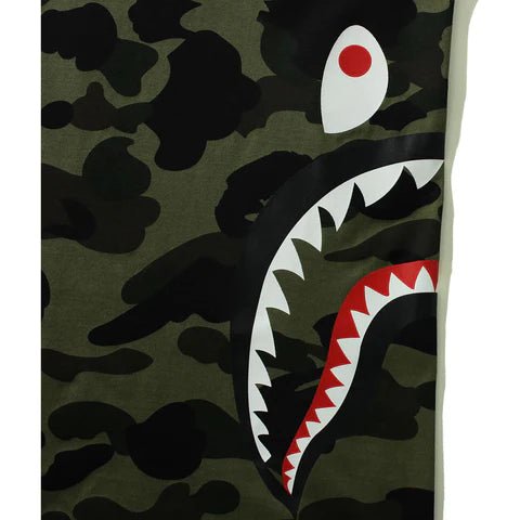 Bape 1st Camo Side Shark Tee Green - Sneakersbe Sneakers Sale Online
