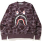 Bape Color Camo Shark Relaxed Crewneck Burgundy - Sneakersbe Sneakers Sale Online
