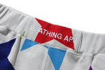 Bape Sta Pattern Wide Fit Sweat Shorts Multicolor - Supra Sneakers - Image 4