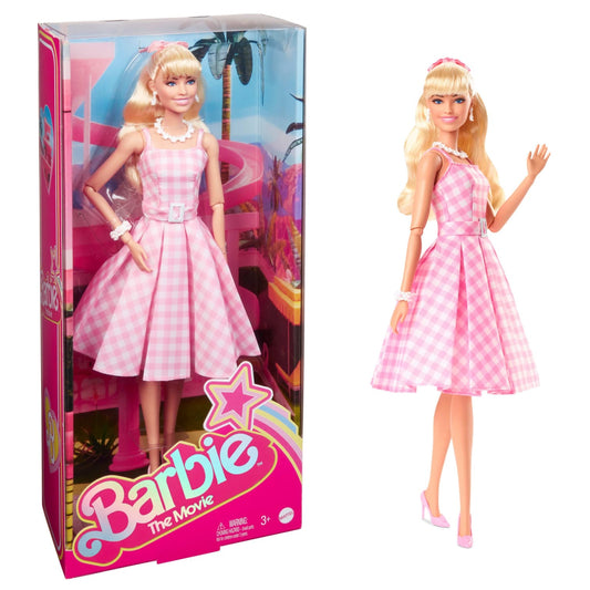 Barbie the Movie Collectible Doll, Margot Robbie As Barbie In Pink Gingham Dress (In Hand) - Sneakersbe Sneakers Sale Online