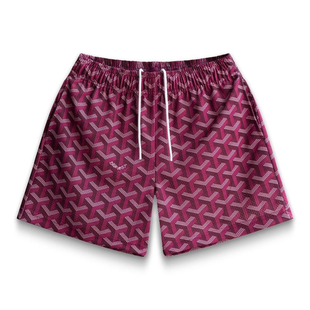 Bravest Studios Wine Paris Shorts - Supra Sneakers