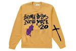 Cactus Plant Flea Market Yams Day In Loving Memory L/S Tee Yellow - Supra Sneakers - Image 1