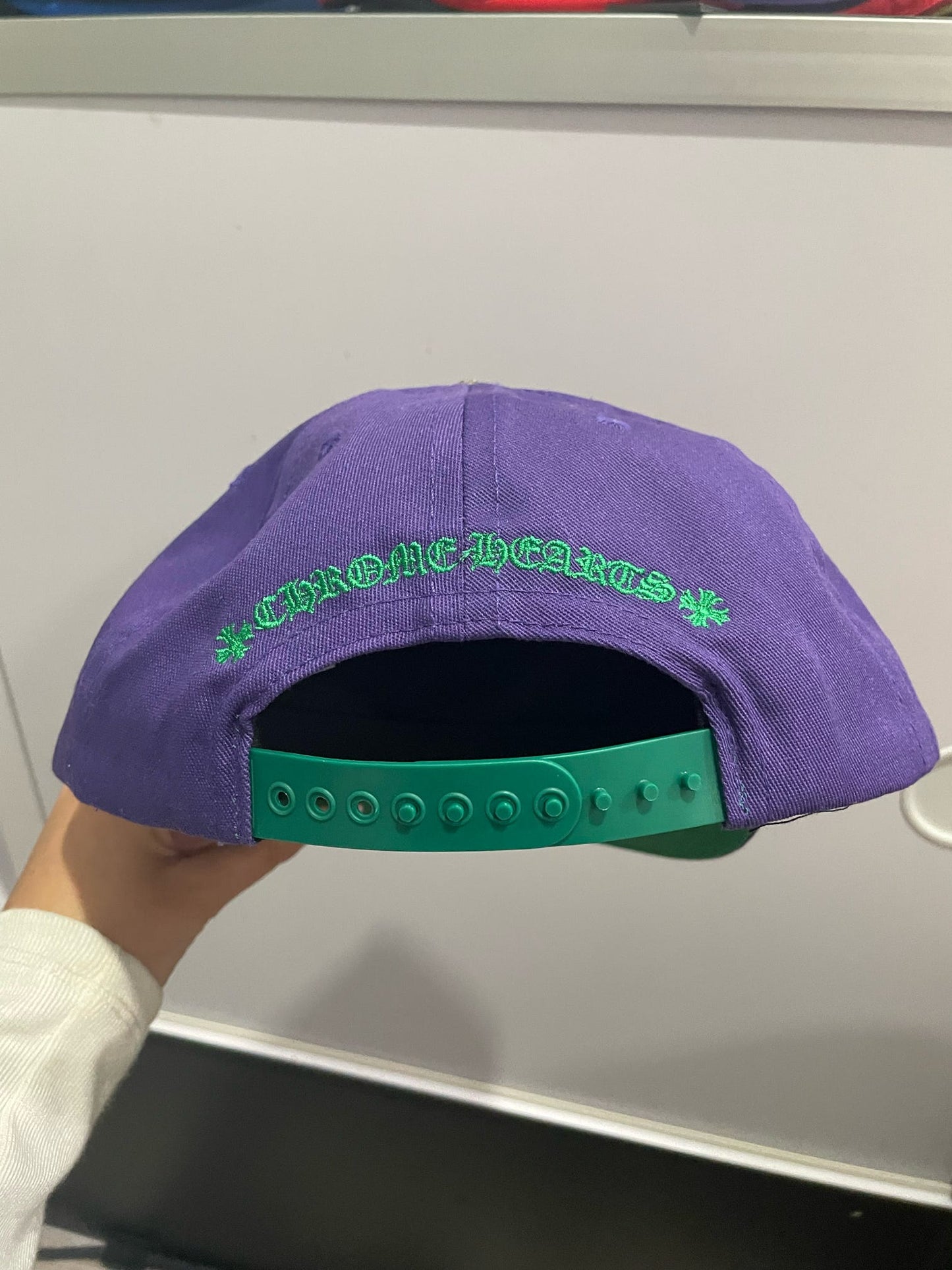 Chrome Hearts Baseball Cap Purple / Green - Supra Sneakers