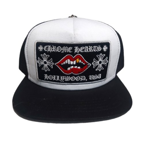 Chrome Hearts Chomper Hollywood Trucker Hat Black / White - Sneakersbe Sneakers Sale Online
