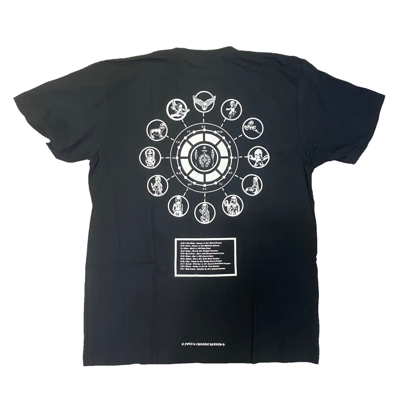 Chrome Hearts FOTI Zodiac T-shirt Black - Paroissesaintefoy Sneakers Sale Online