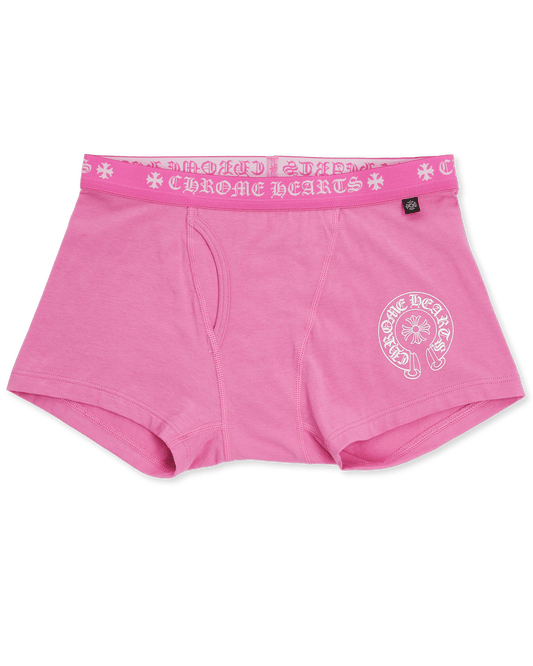 Chrome Hearts Horseshoe Boxer Brief Shorts Pink - Sneakersbe Sneakers Sale Online