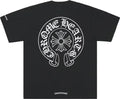Chrome Hearts Horseshoe Logo T-shirt Black