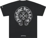 Chrome Hearts Horseshoe Logo T-shirt Black - Supra Sneakers - Image 1