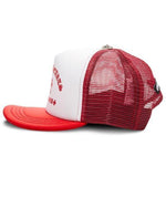 Chrome Hearts King Taco Cross Trucker Hat Red - Supra Sneakers - Image 3