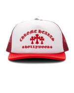 Chrome Hearts King Taco Cross Trucker Hat Red - Supra Sneakers - Image 1