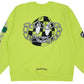 Chrome Hearts Matty Boy Link Crewneck Sweatshirt Lime Green - Sneakersbe Sneakers Sale Online