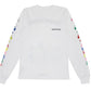 Chrome Hearts Multi Color Cemetery L/S T-Shirt White - Supra Sneakers