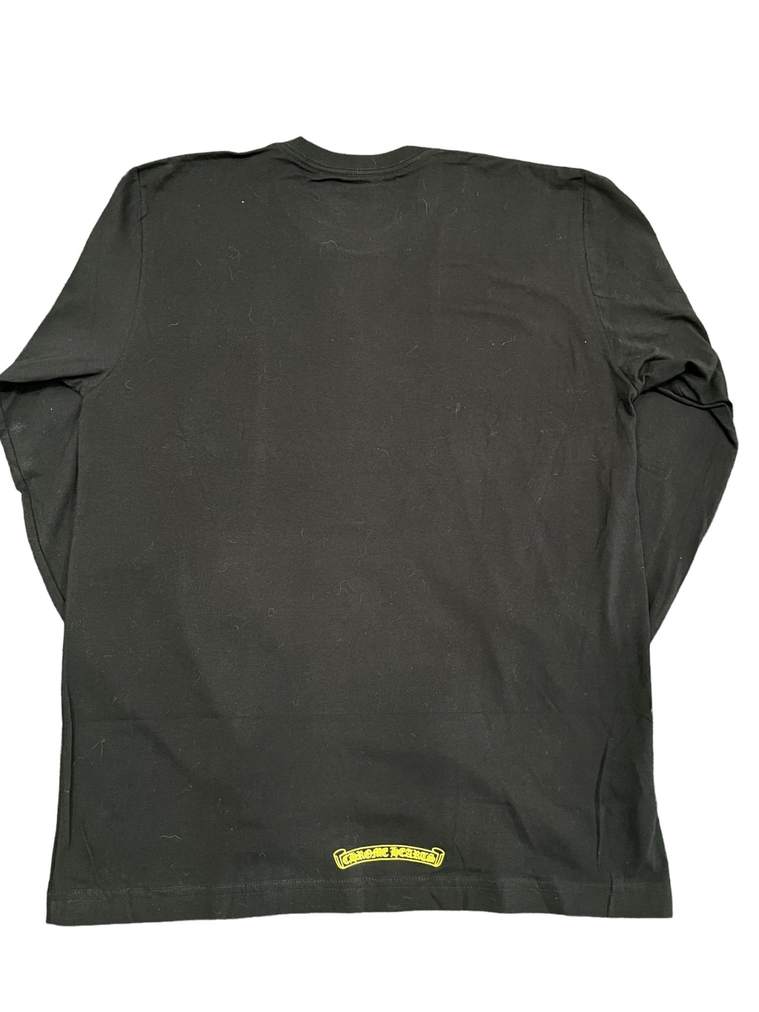 Chrome Hearts Neck Scroll Logo L/S T-shirt Black Green - Paroissesaintefoy Sneakers Sale Online