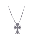 Chrome Hearts Silichrome Cross Necklace Grey - Supra Sneakers - Image 1
