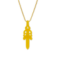 Chrome Hearts Silichrome Dagger Necklace Yellow - Supra Sneakers