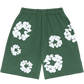 Denim Tears The Cotton Wreath Sweat Shorts Green - Paroissesaintefoy Sneakers Sale Online