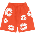 Denim Tears The Cotton Wreath Sweat Shorts Orange