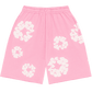 Denim Tears The Cotton Wreath Sweat Shorts Pink - Paroissesaintefoy Sneakers Sale Online