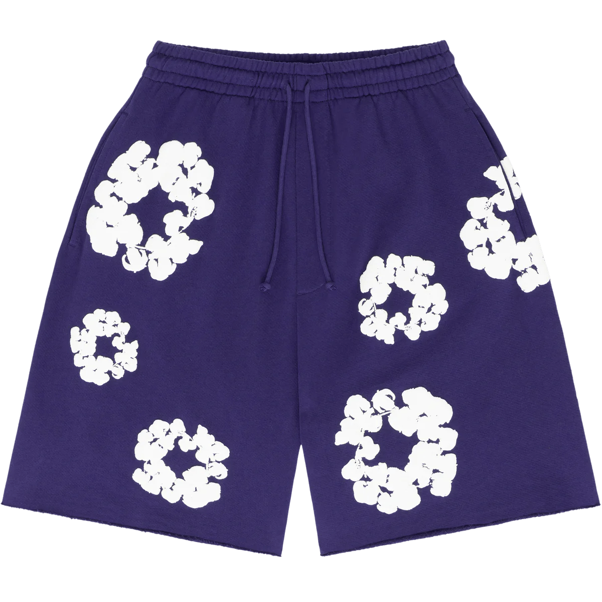 Denim Tears The Cotton Wreath Sweat Shorts Purple - Supra running Sneakers