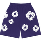 Denim Tears The Cotton Wreath Sweat Shorts Purple - Paroissesaintefoy Sneakers Sale Online