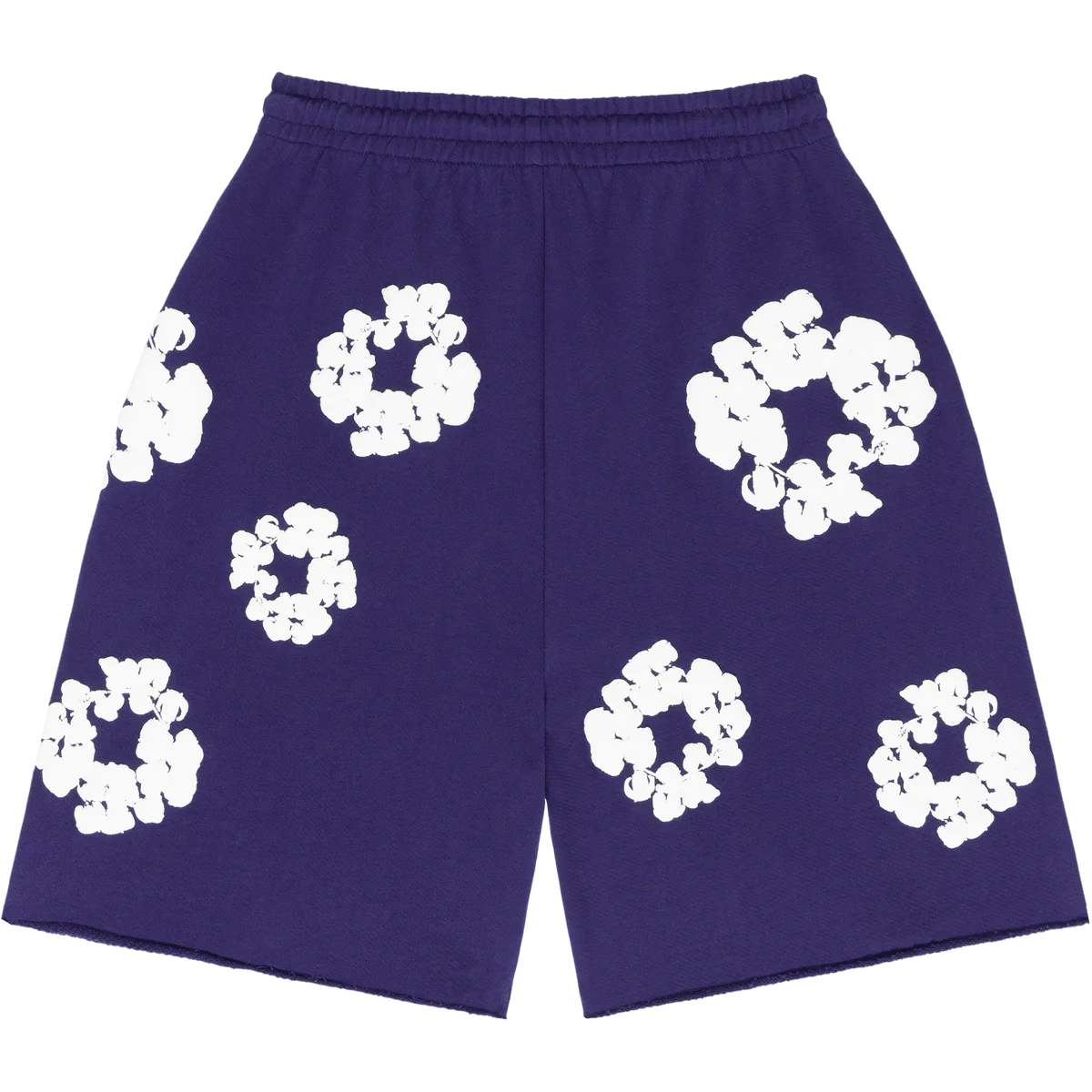 Denim Tears The Cotton Wreath Sweat Shorts Purple - Paroissesaintefoy Sneakers Sale Online