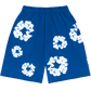 Denim Tears The Cotton Wreath Sweat Shorts Royal Blue - Paroissesaintefoy Sneakers Sale Online