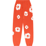 Denim Tears The Cotton Wreath Sweatpants Orange - Supra Sneakers - Image 1