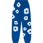 Denim Tears The Cotton Wreath Sweatpants Royal Blue - Supra Sneakers - Image 2