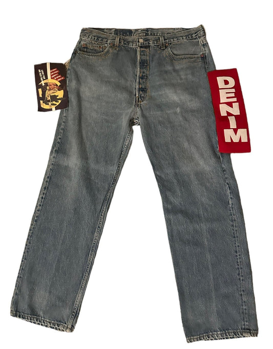 Denim Tears x Levi's x CPFM Denim Jeans Light Wash - Supra Sneakers