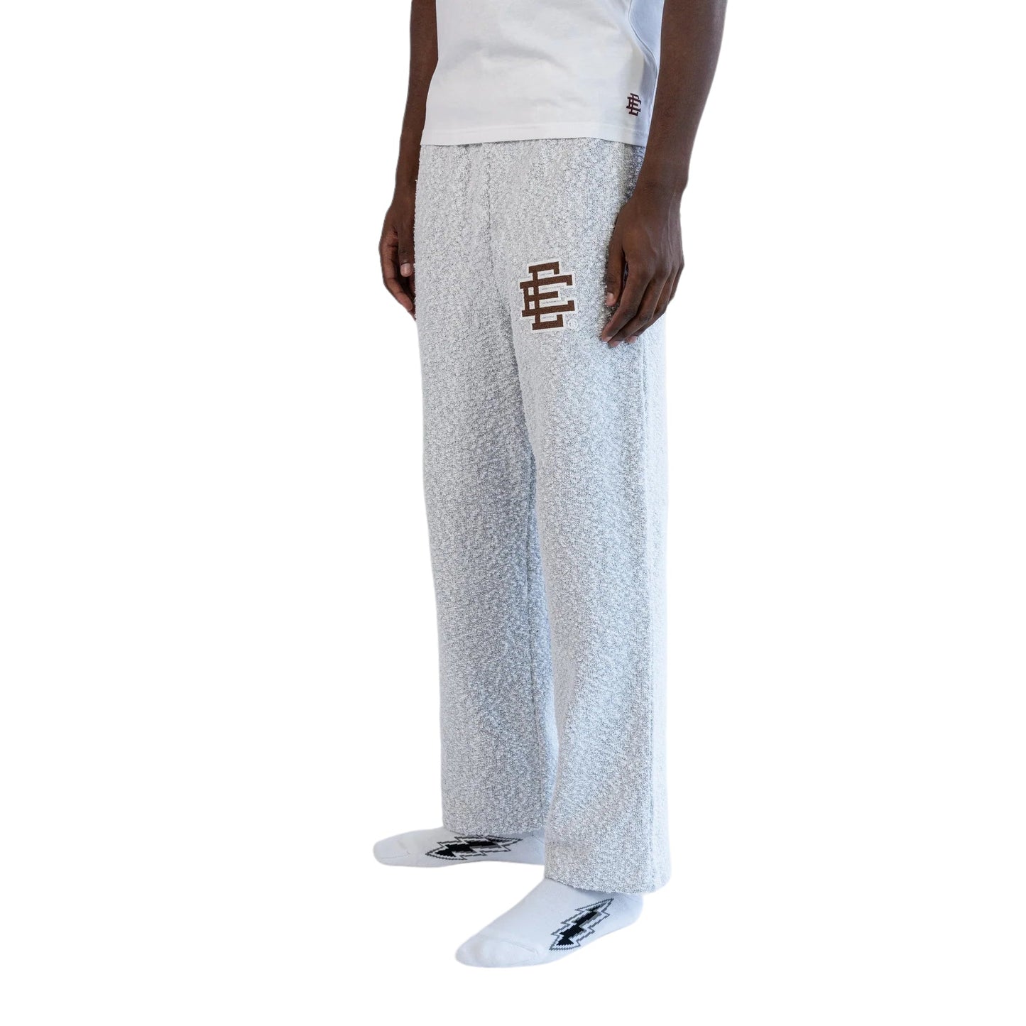 Eric Emanuel EE Boucle Sweat Pant Gray / Brown - Supra Sneakers