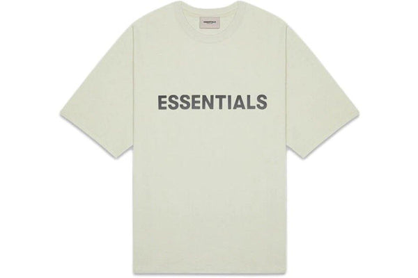 Fear of God Essentials Boxy Tee Appliqué Logo Sage - Supra Sneakers