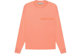 Fear of God Essentials Langarm-T-Shirt Koralle