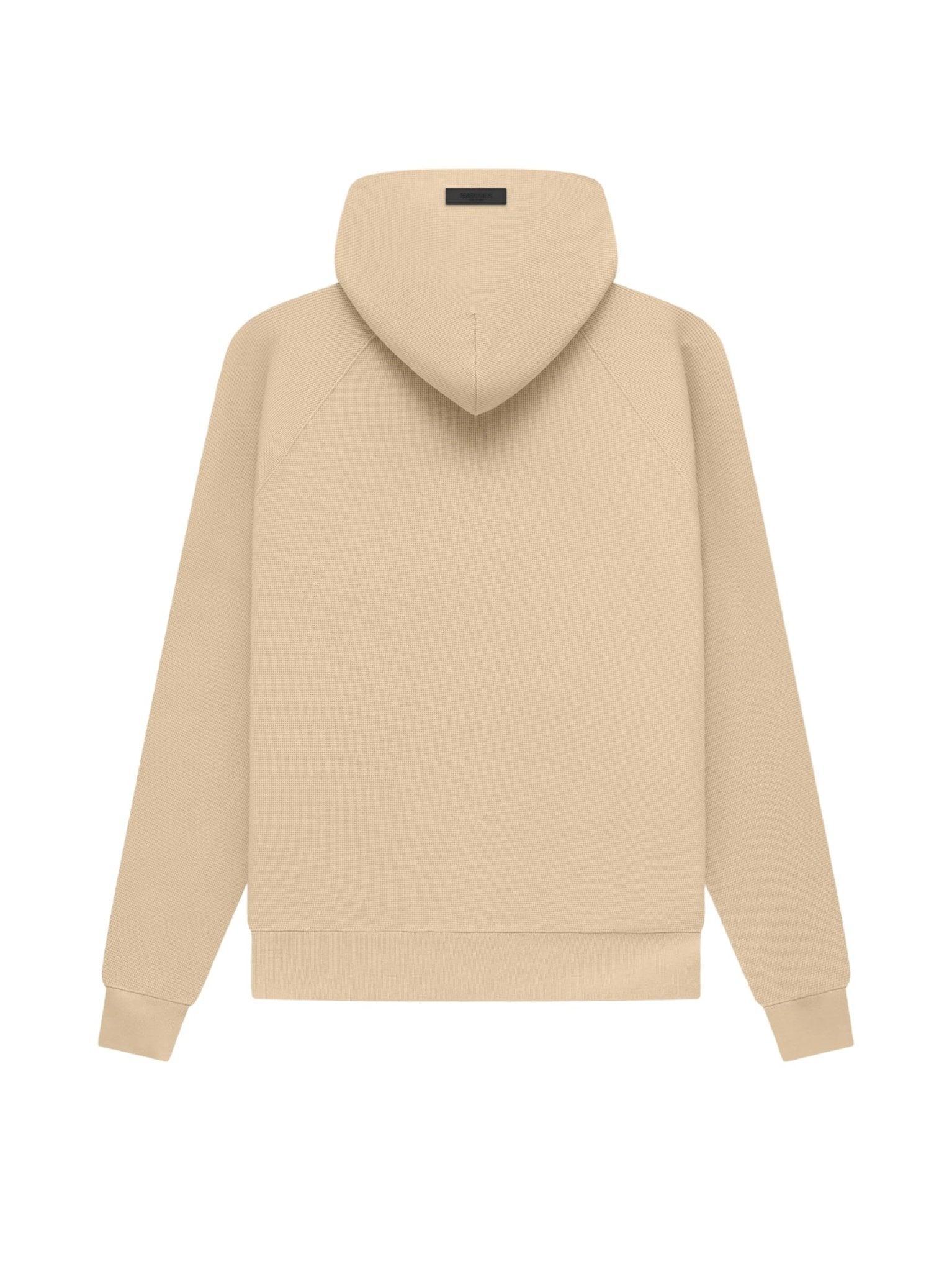 Fear of God Essentials Waffle Raglan Hoodie Sand - Supra Sneakers