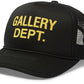 Gallery Dept. Logo Trucker Hat Black - Sneakersbe Sneakers Sale Online