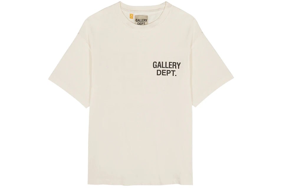 Gallery Dept. Souvenir T-Shirt Cream / Orange-Supra Sneakers-$350.00
