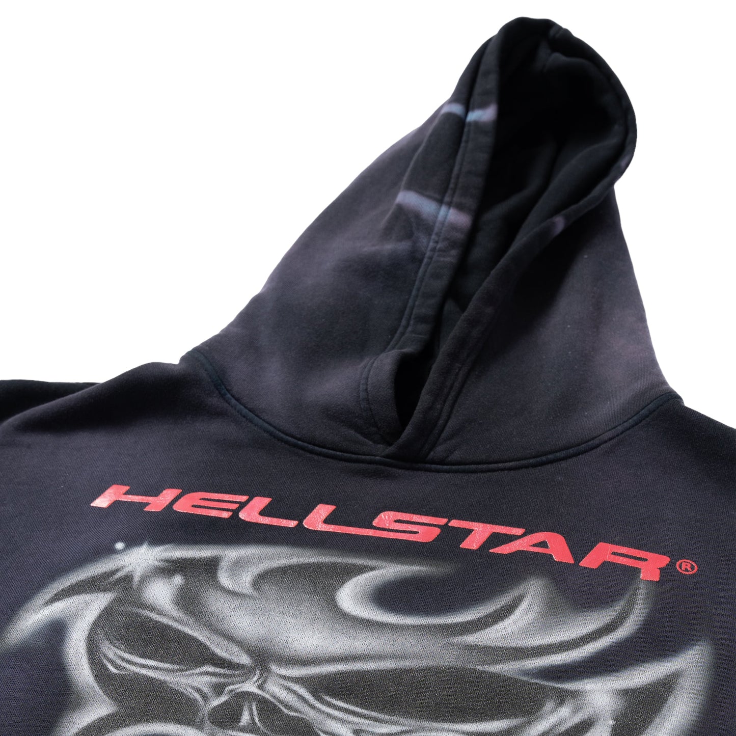 Hellstar Airbrushed Skull Hoodie - Supra Sneakers
