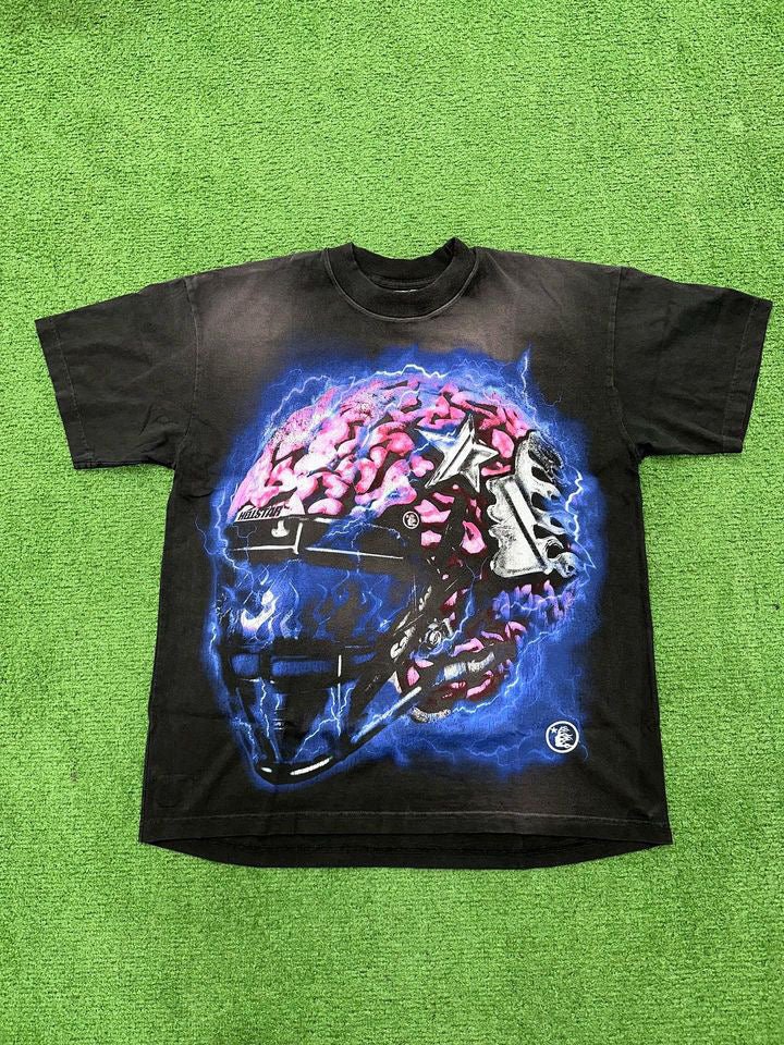 Hellstar Brain Helmet T-Shirt - Supra Sneakers