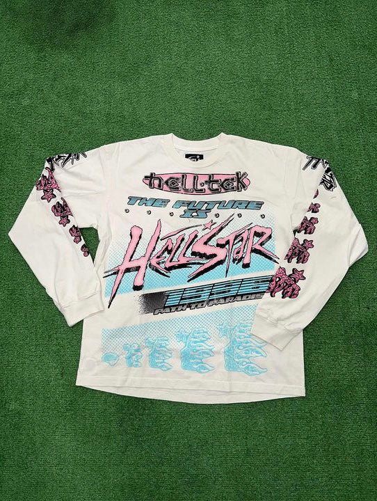 Hellstar Brain Racer Long Sleeve Tee - Supra Sneakers