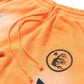 Hellstar Fire Orange Hellstar Sweatpants (Closed Elastic Bottom) - Supra Khaki Sneakers