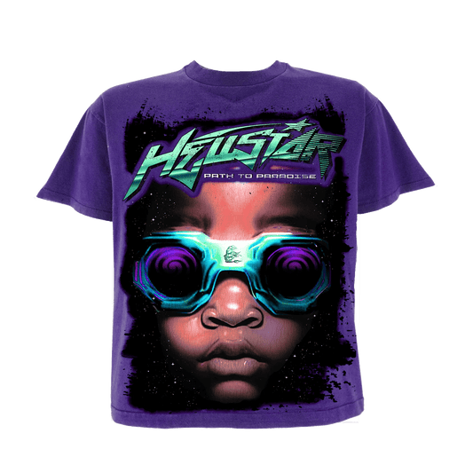 Hellstar Goggles (Purple) T-Shirt - Sneakersbe Sneakers Sale Online