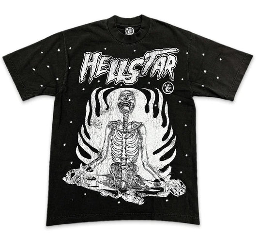 Hellstar Inner Peace T-Shirt - Supra amortiguaci Sneakers