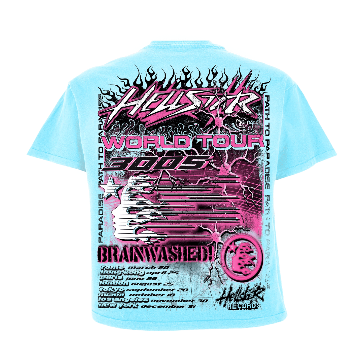 Hellstar Neuron Tour T-Shirt - Supra Sneakers