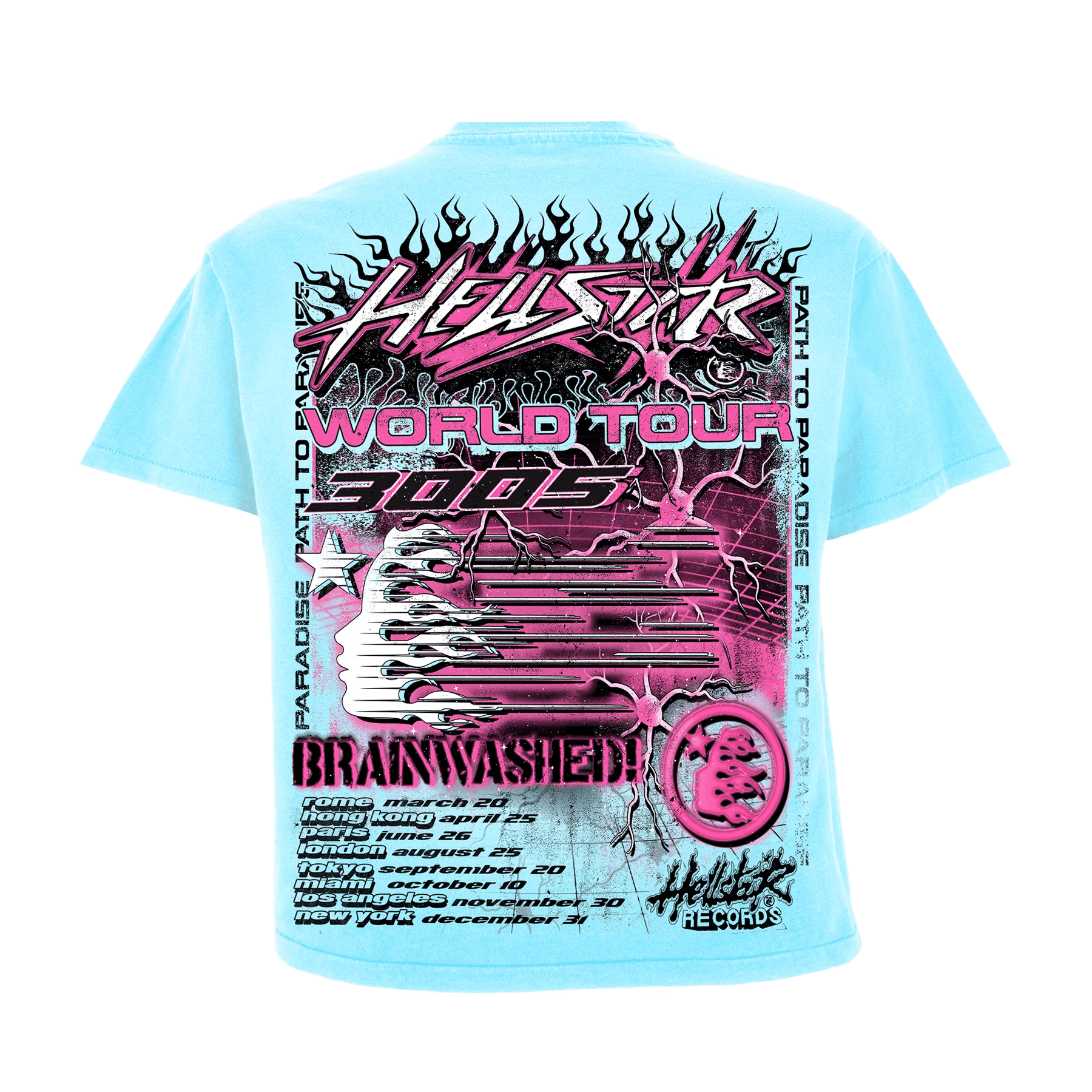 Hellstar Neuron Tour T-Shirt - Paroissesaintefoy Sneakers Sale Online