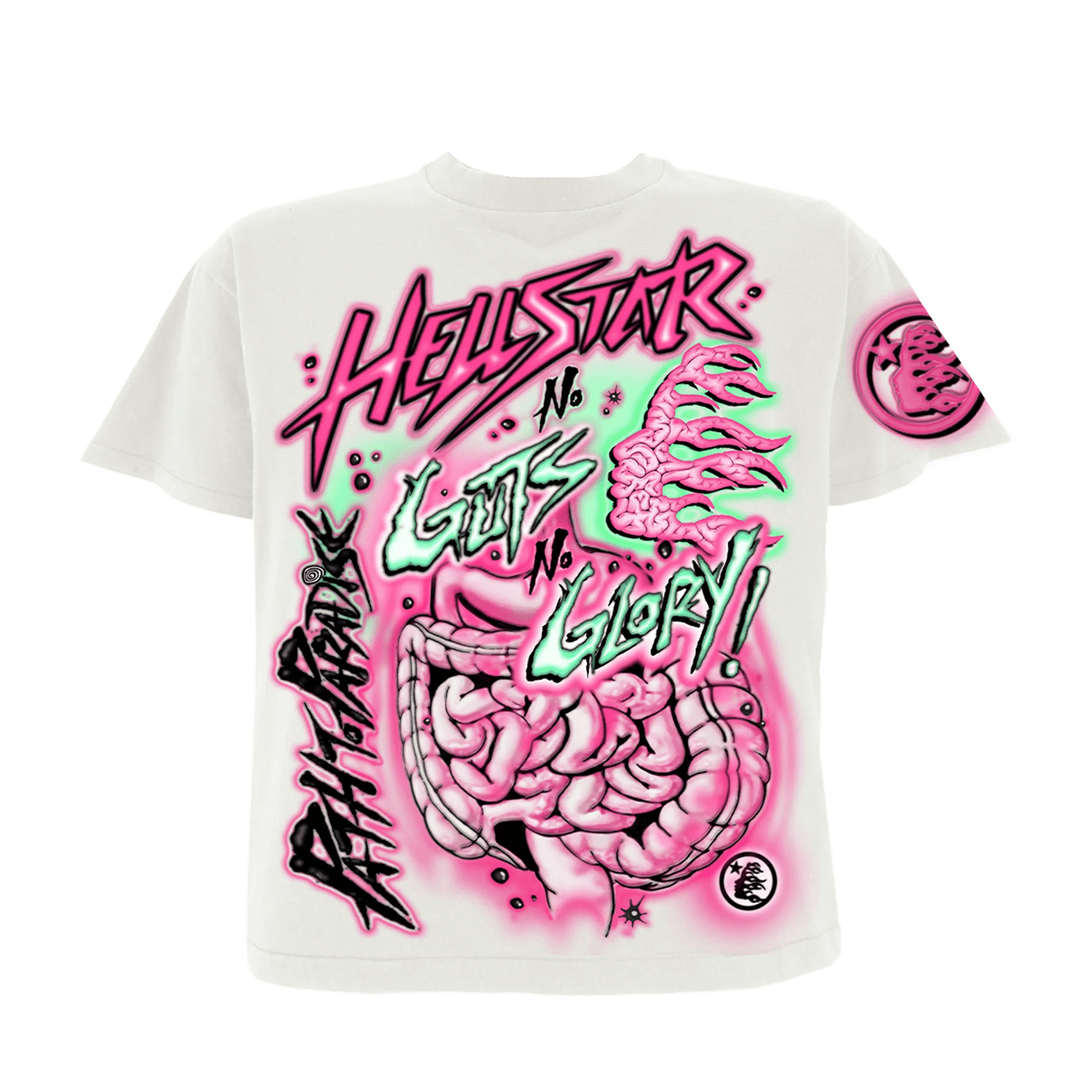 Hellstar No Guts No Glory T-Shirt - Supra Sneakers
