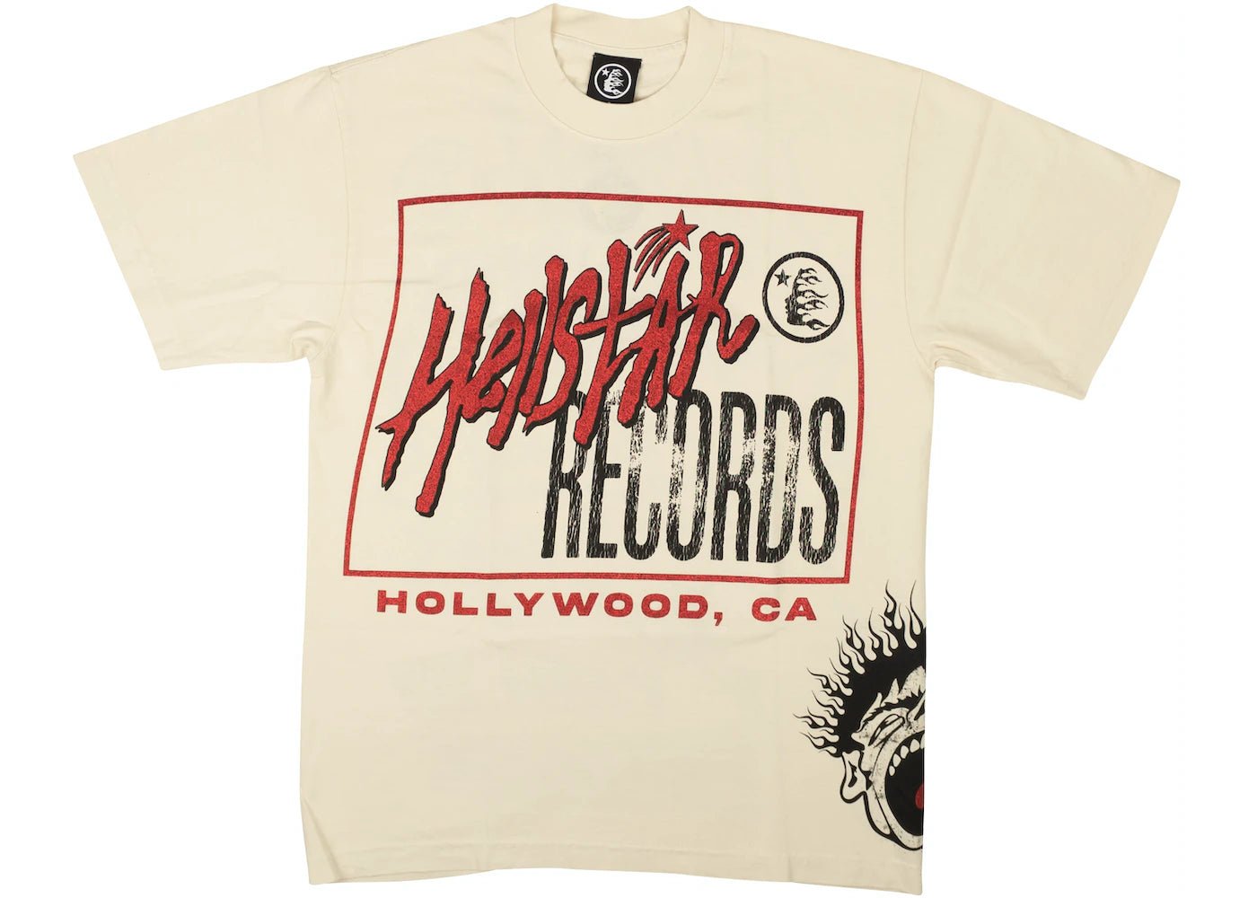 Hellstar Records T-shirt Off-White - Supra Sneakers